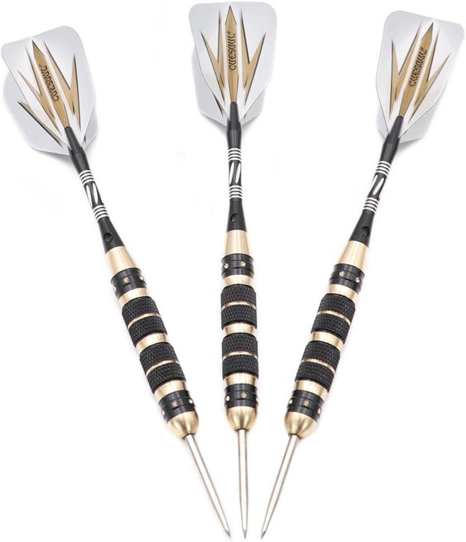 Steel Dartpfeile Set 20/23/26g Schwarz Beschichtung Pure Messing ARCH-F1201 23g