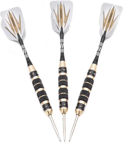 Steel Dartpfeile Set 20/23/26g Schwarz Beschichtung Pure Messing ARCH-F1201 23g