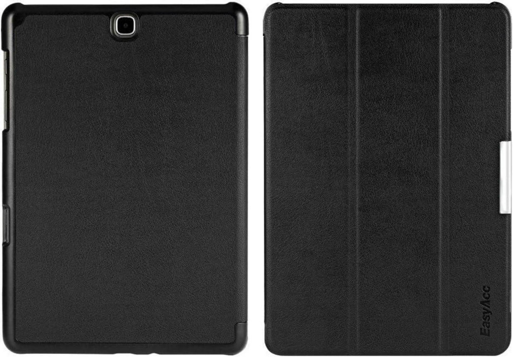 EasyAcc Ultra Slim PU Leder Hülle für Samsung Galaxy Tab A 9.7 - Schwarz