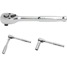 WORKPRO 24-tlg. Steckschlüsselsatz Umschaltknarre Steckschlüssel Werkzeugkasten