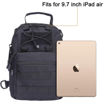 Taktischer Brustrucksack Militär Schultertasche EDC Outdoor