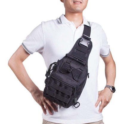 Taktischer Brustrucksack Militär Schultertasche EDC Outdoor