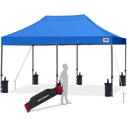 Pop-up Pavillon 3x6m Königsblau wasserdicht UV-Schutz