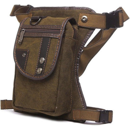 Motorrad Beintasche Canvas Reitertasche Hüfttasche Outdoor