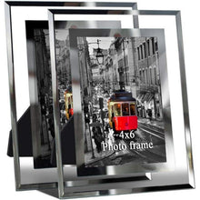 Bilderrahmen 10x15 cm 2er Set Glas Hochzeit Geschenk Friends