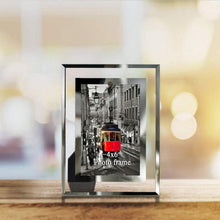 Bilderrahmen 10x15 cm 2er Set Glas Hochzeit Geschenk Friends
