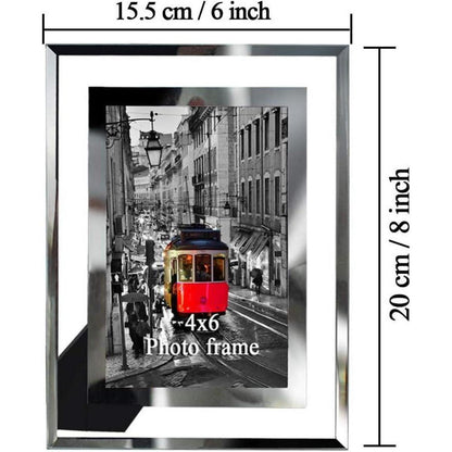 Bilderrahmen 10x15 cm 2er Set Glas Hochzeit Geschenk Friends
