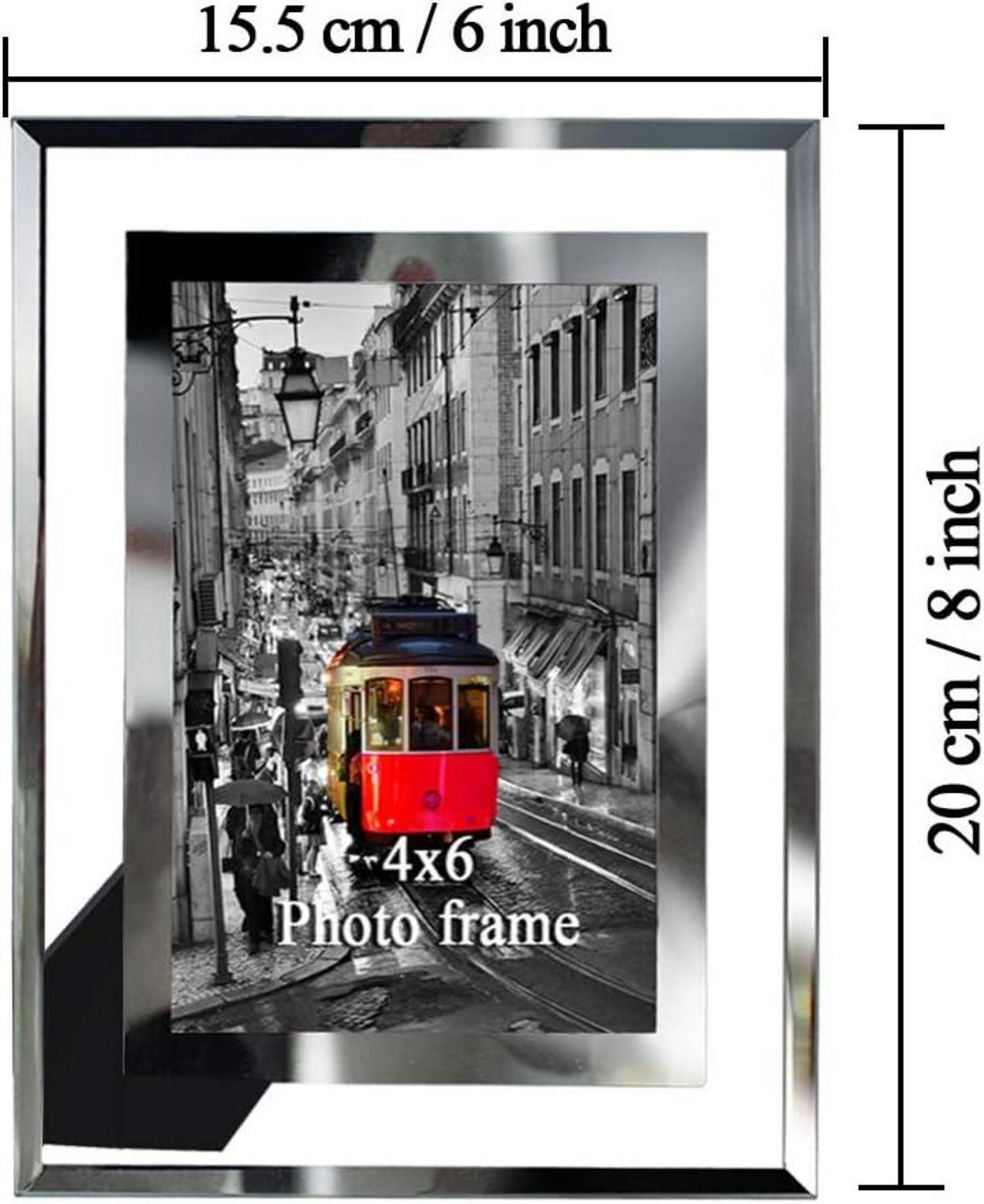 Bilderrahmen 10x15 cm 2er Set Glas Hochzeit Geschenk Friends