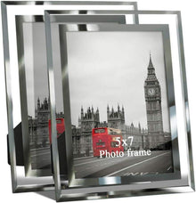 Bilderrahmen Glas Hochzeit Fotorahmen 2er Set 13x18cm