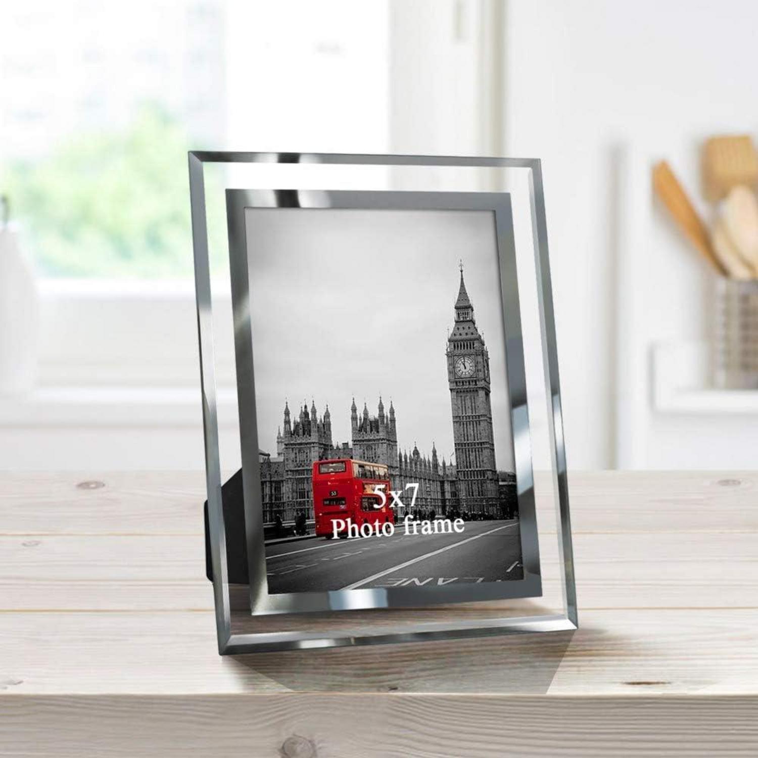 Bilderrahmen Glas Hochzeit Fotorahmen 2er Set 13x18cm