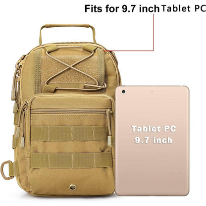 Leichter Taktischer Brustrucksack Militär Schultertasche
