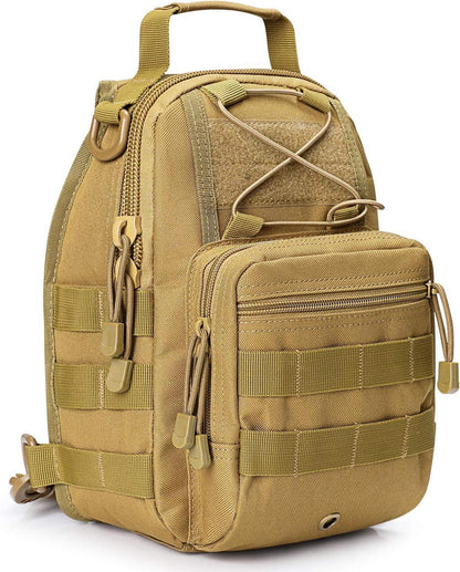 Taktischer Brustrucksack Militär EDC Outdoor Sport Camping Wanderung