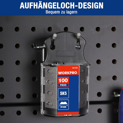 100-tlg. Trapezklingen Set, 0,6MM SK5