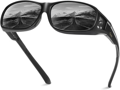 Polarisierte Überbrille mit UV400 Schutz für Brillenträger