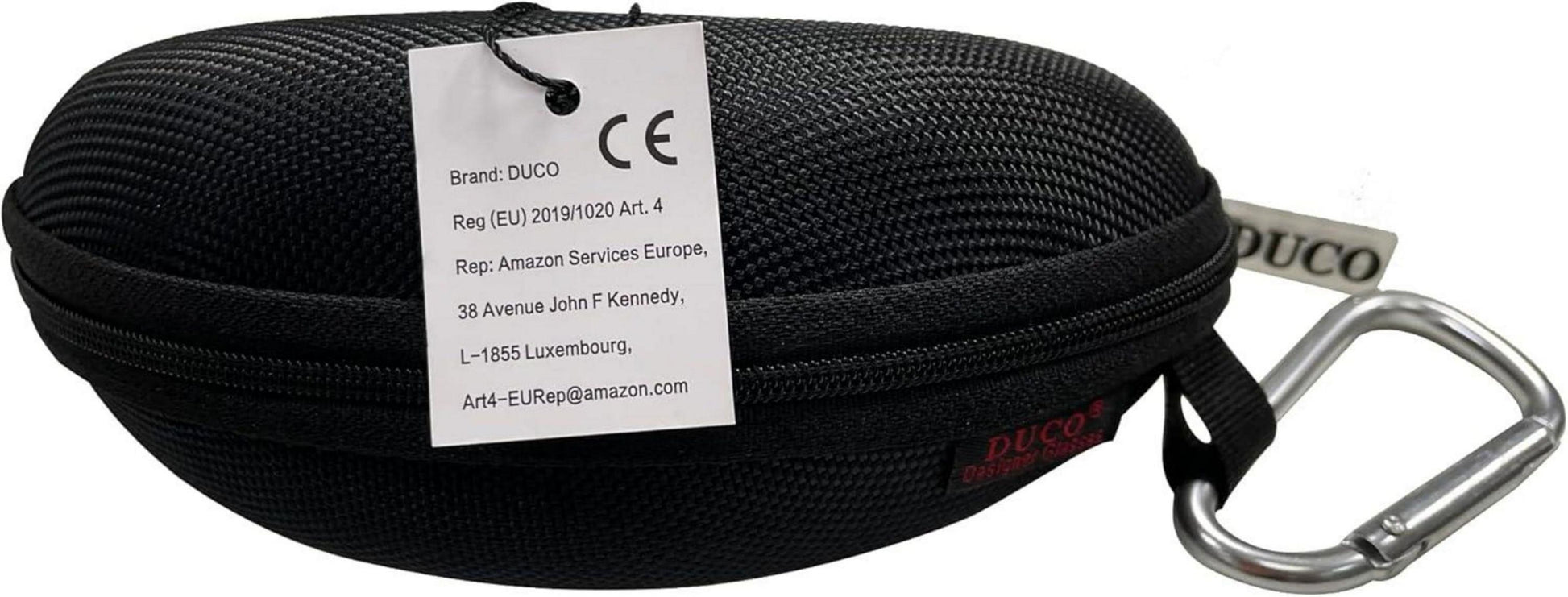 DUCO Polarisierte Unisex Sonnenbrille Überbrille TR90 Rahmen 8953 - Schwarz Grau