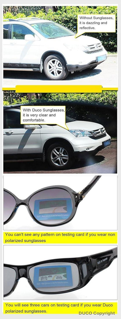Polarisierte Sonnenbrille UV400 Schutz für Brillenträger L - Wein