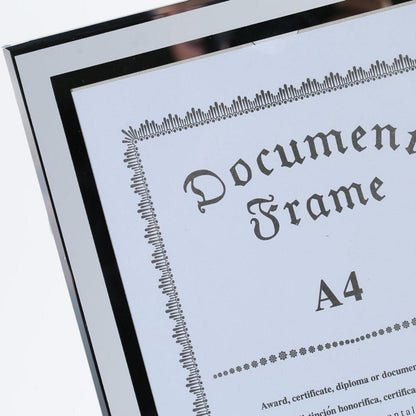 Moderne A4 Glas Bilderrahmen für Hochzeit und Dokumente
