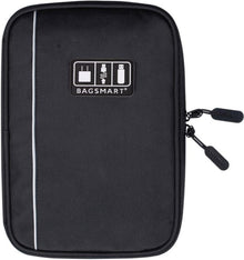 Elektronik Organizer Tasche für Reise und Alltag in Schwarz