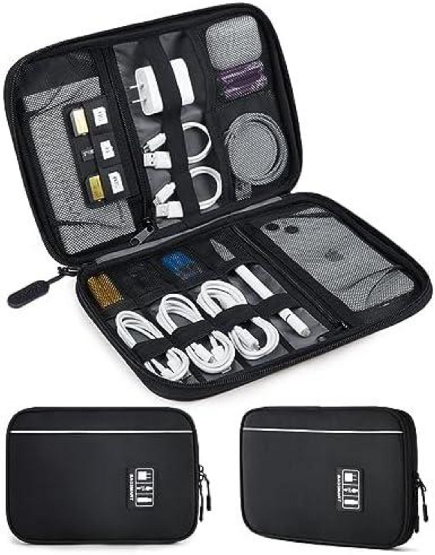 Elektronische Tasche für Reise mit Kabel- und Zubehöraufbewahrung