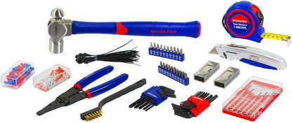 WORKPRO Werkzeugkoffer 408tlg. mit 3 Metall Schubladen Heavy Duty Werkzeugset