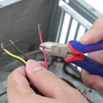 WORKPRO Mini-Zangen-Set 5-teilig mit Organizer-Tasche