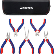 5-teiliges Mini-Zangen-Set mit Tasche - Hochwertiger Kohlenstoffstahl