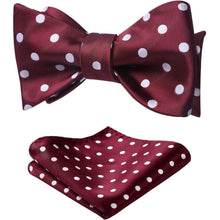 Herren Fliege Set Punktmuster Blau Einstecktuch Hochzeit