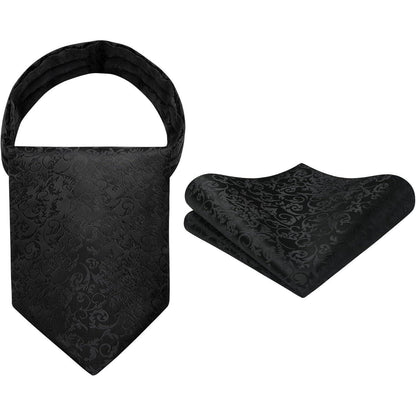 Herren Krawattenschal Paisley Ascot Hochzeit Business Set