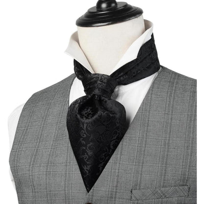 Herren Krawattenschal Paisley Ascot Hochzeit Business Set
