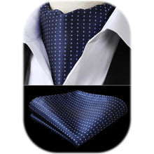 Herren Krawattenschal Rot Paisley Set