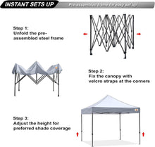 ABCCANOPY Pavillon Pop-up Gartenzelt mit