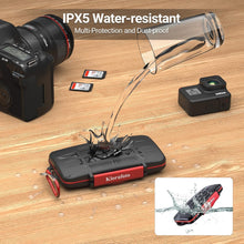 Kiorafoto 12 Slots SD Karten Aufbewahrungsbox wasserfest Anti-Schock SDHC SDXC