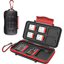 Professionelles wasserfestes SD CF Kartenetui für 9 Karten