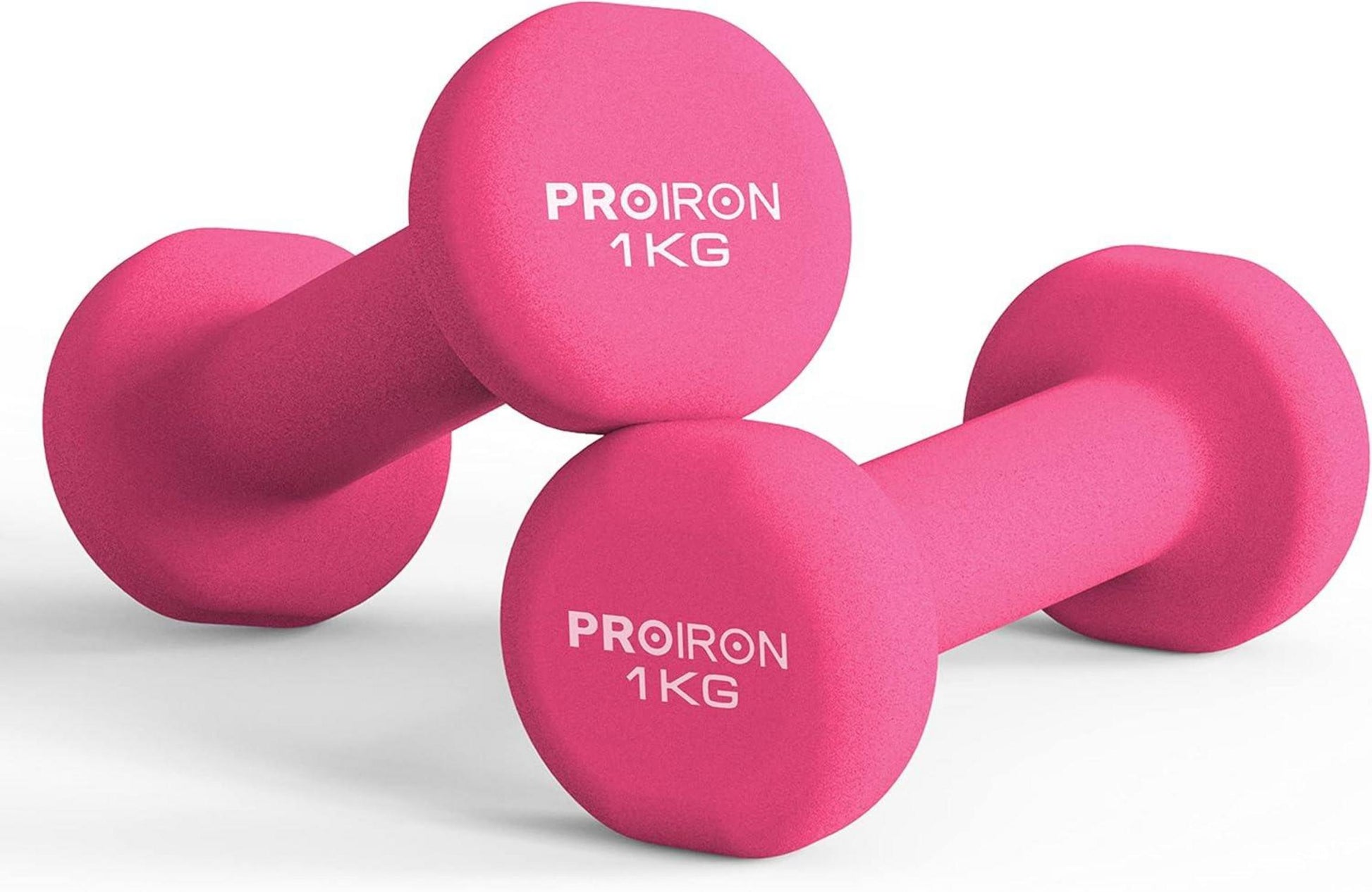 PROIRON Neopren Kurzhanteln Set 2X 1 KG - Gymnastik Yoga Pilates
