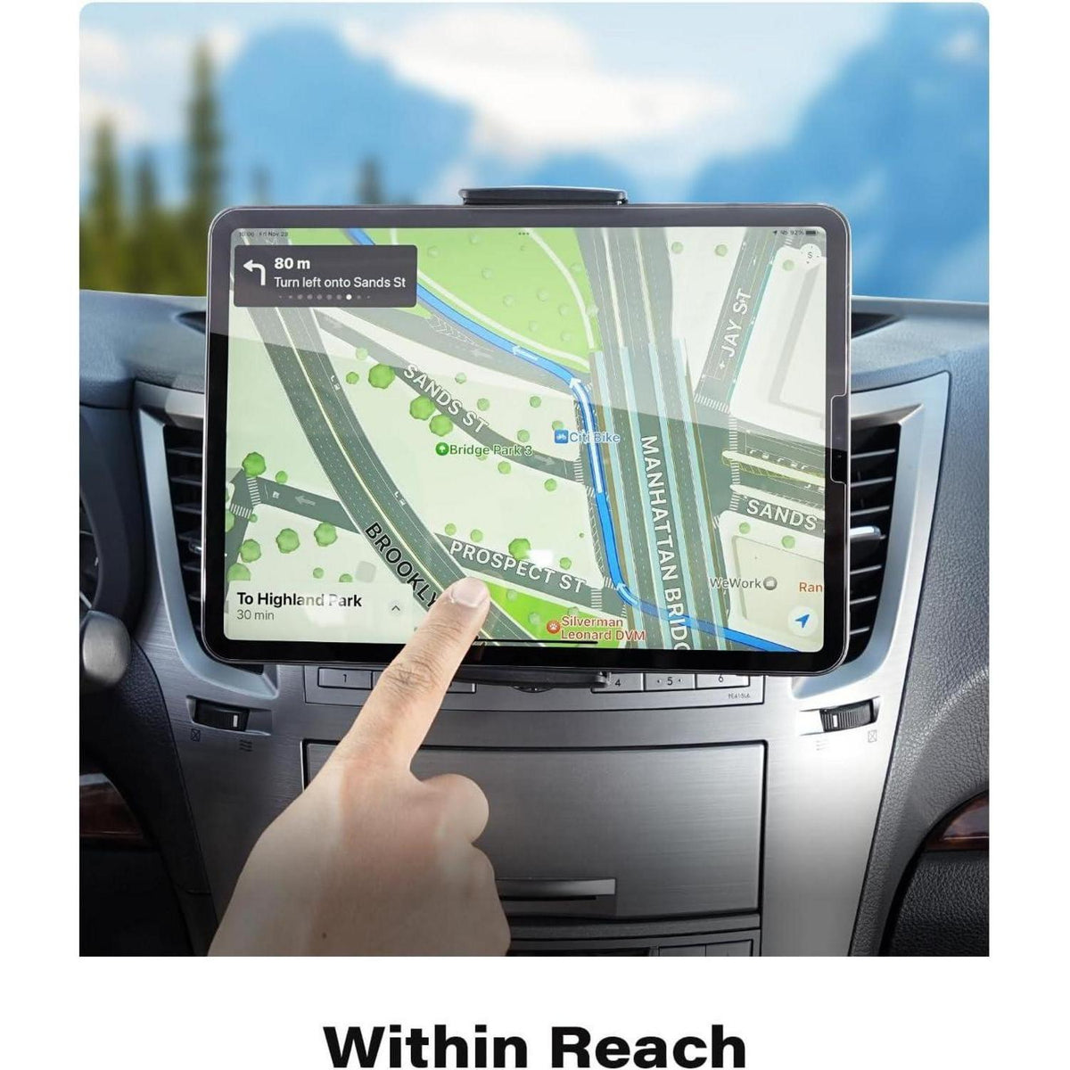 2-in-1 CD-Tablet-Halterung Auto für 7-12,4 Zoll Tablet
