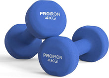 Neopren Kurzhanteln Set 4kg für Gymnastik Yoga Pilates Kinder