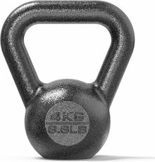 PROIRON Kettlebell Gusseisen 4-24kg Schwarz Krafttraining