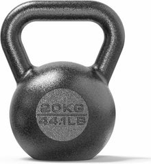 PROIRON Kettlebell Gusseisen 4kg 8kg 12kg 16kg 20kg 24kg Schwarz