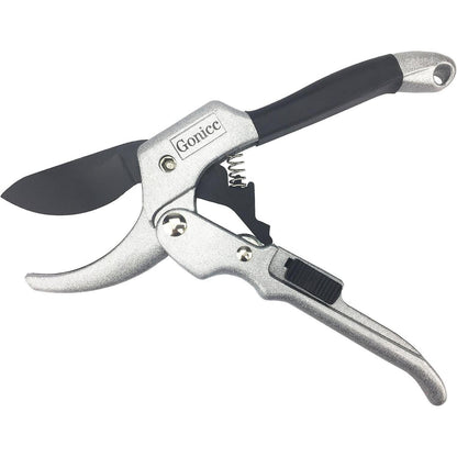 Amboss Gartenschere für stärkeres und trockenes Holz bis