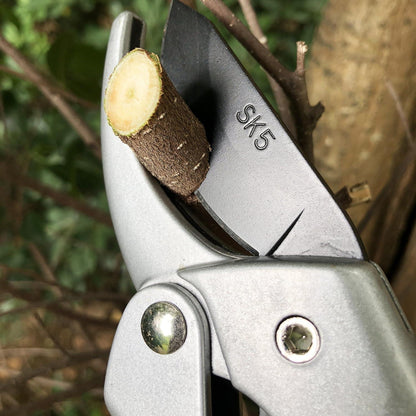 Amboss Gartenschere für stärkeres und trockenes Holz bis