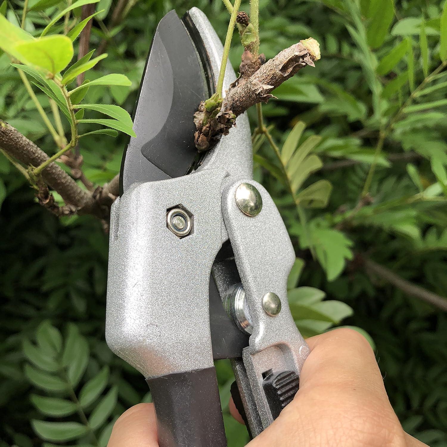 Amboss Gartenschere für stärkeres Holz bis 24mm, SK5