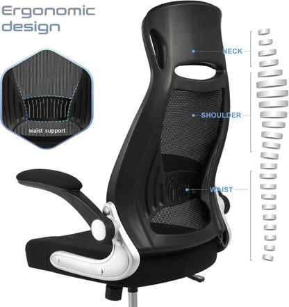 IntimaTe WM Heart Bürostuhl Ergonomisch Schwarz Mesh Chefsessel