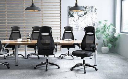 IntimaTe WM Heart Bürostuhl Ergonomisch Schwarz Mesh Chefsessel