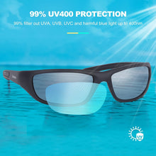 Sport Sonnenbrille Herren Polarisiert UV400 Schutz Flexibler