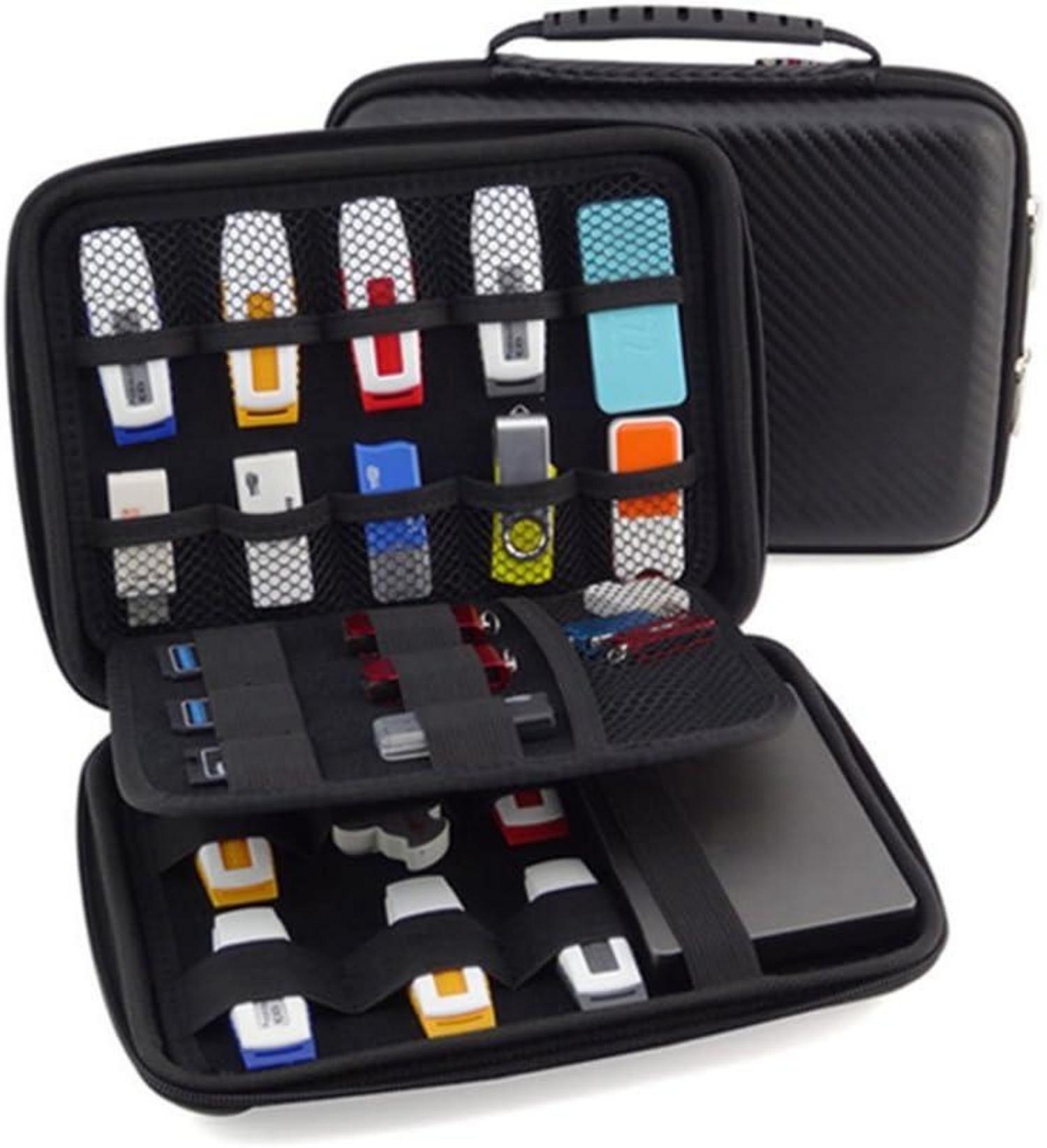 USB-Speicherstick Organizer Case für Sticks und SD Karten