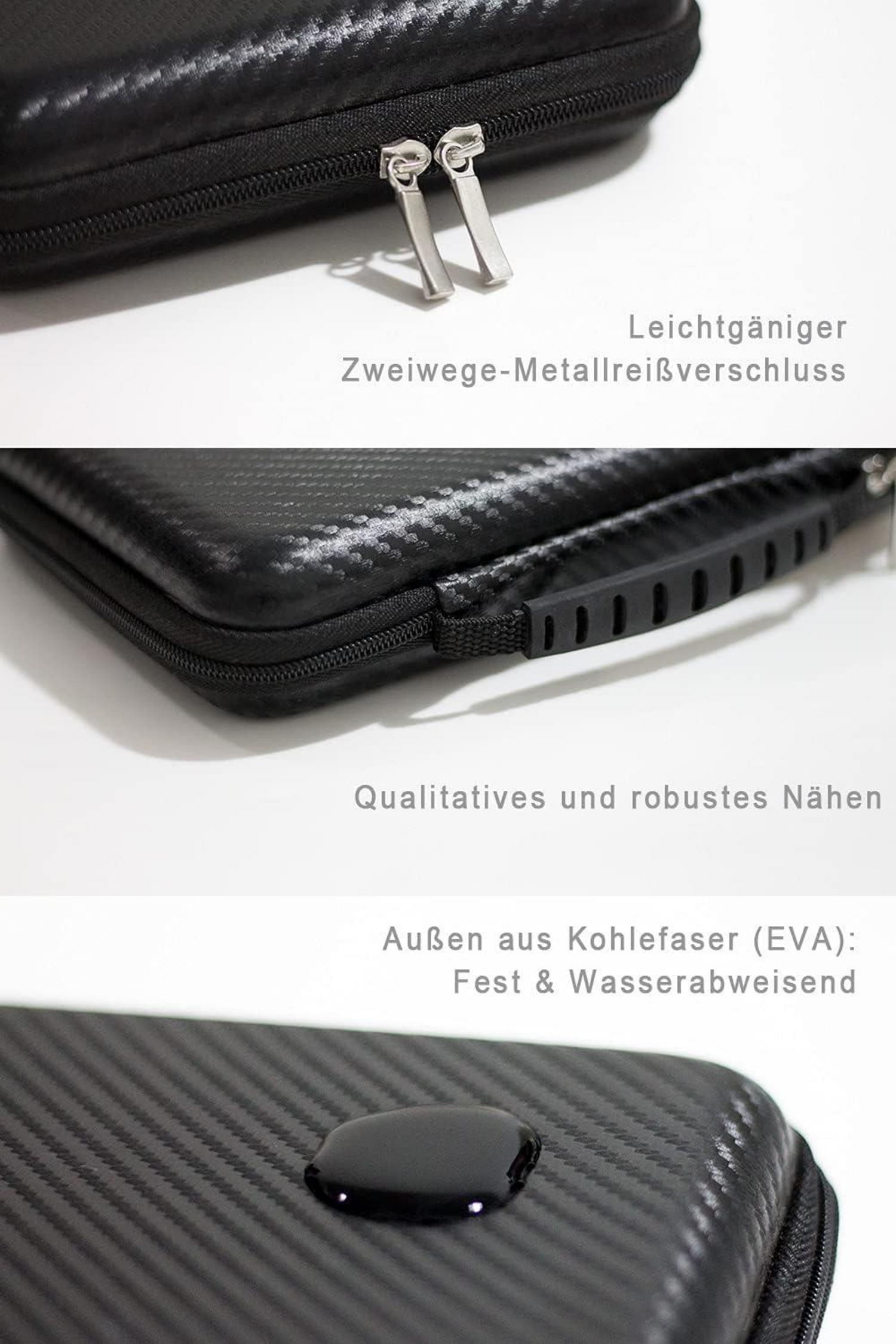 USB-Stick und SD-Karten Organizer Tasche Case Schwarz-01