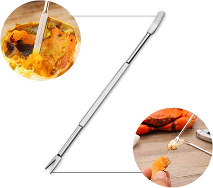 Meeresfrüchte Werkzeug Set 12-teilig Hummer Krabben Cracker Gabeln Nusscracker