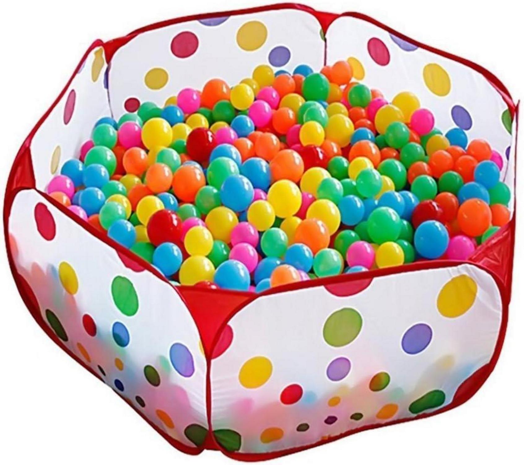 Bällebad Bällepool mit Aufbewahrung für Kinder und Haustiere 100CM