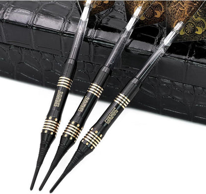 CUESOUL Black Scorpion 16g Soft Dartpfeile Set Luxury Case - B2303