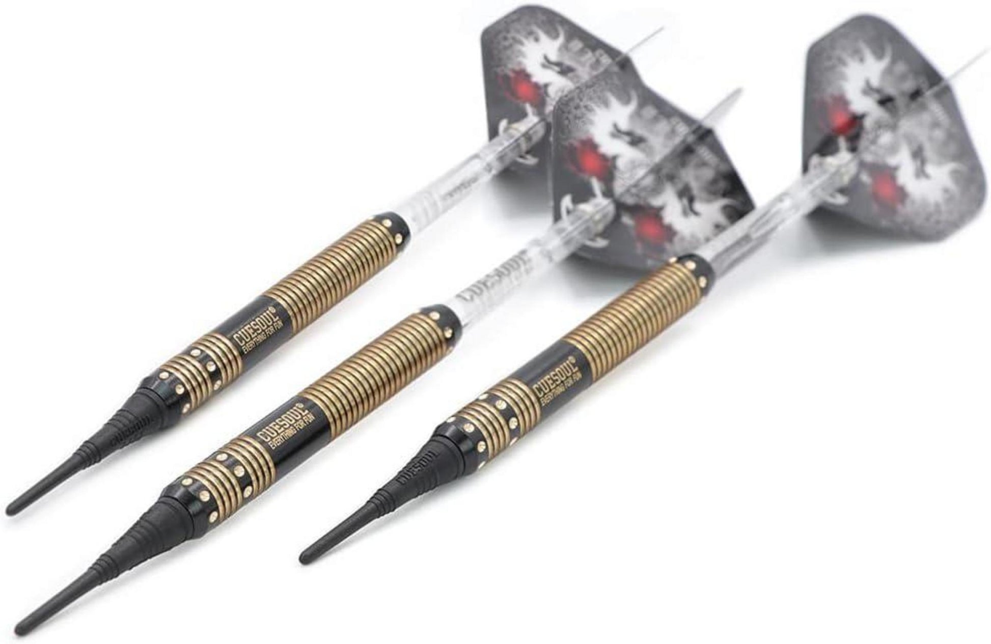 CUESOUL Dragon Deluxe 16g Soft Dart Set with Luxury Case